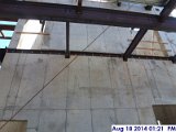Installed steel angles at Stair -2-Elev. 4 (4th Floor) for the metal decking Facing South (800x600).jpg